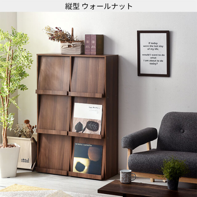 6枚フラップ書棚 縦型 横型 ブレゲー 【00-100056】｜激安