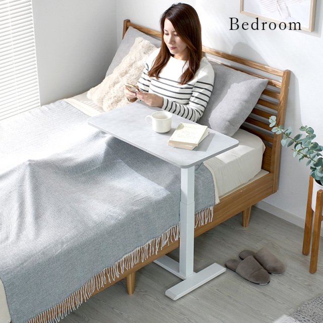 昇降式 サイドテーブル キャスター付き ショール 【00-100126】｜激安