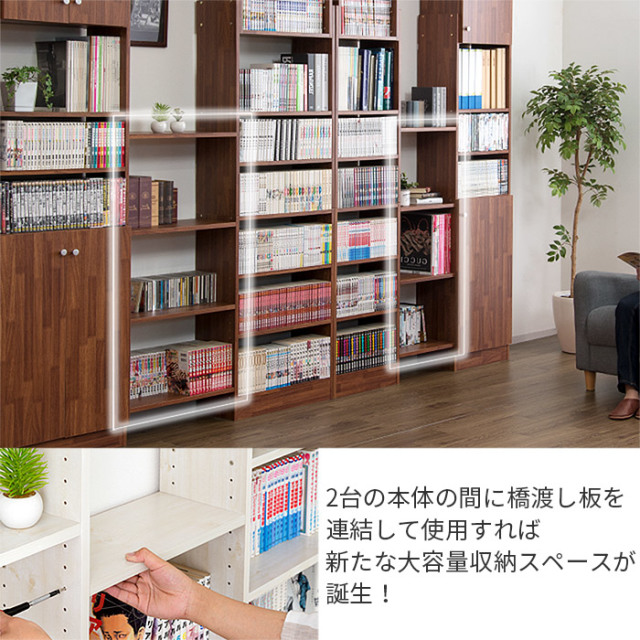 天井つっぱり本棚 スラスト 幅45cm 奥行19cm 専用 棚板2枚セット 【00
