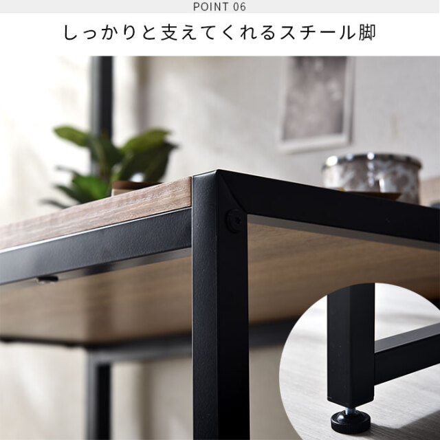 美品 パソコンデスク USB×コンセント 付き カロライナ 幅80 机 パソコンデスク USBコンセント付 カロライナ｜ユニットシェルフ
