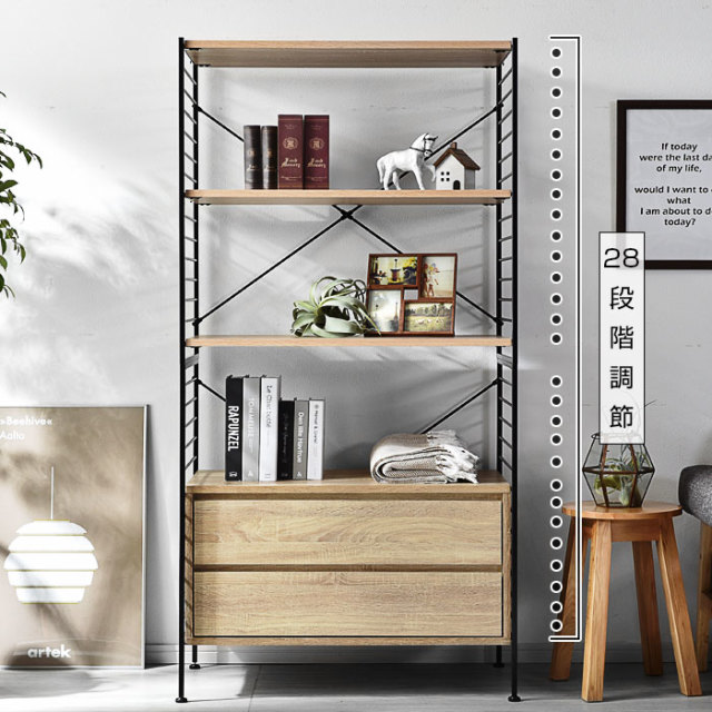 ユニットシェルフWiLL 引き出しキャビネット+キャビネット用フレーム+