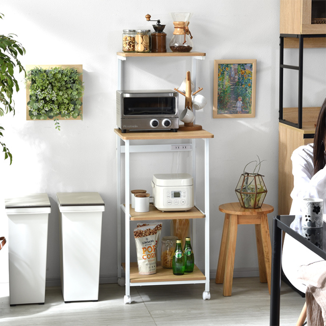 新品グルートレンジワゴンハイタイプ ホワイトKWG-H（WH） 新品グルートレンジワゴンハイタイプ ホワイトKWG-H（WH） 棚が