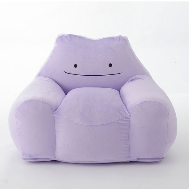 日本製 ポケモン メタモンビーズソファ 洗濯できる カバー付き 【14