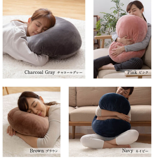 うっとりなめらかパフ クッション 大判 直径55cm 18 激安アウトレット家具通販ワイエムワールド