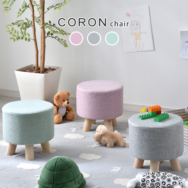 かわいい　スツール　モケット　　アンティーク風　ゴスロリ　ボタン締め かわいい スツール モケット アンティーク風 ゴスロリ ボタン締め 楽天