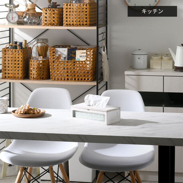 花柄ガラス ティッシュケース 家具通販 ワイエムワールド本店
