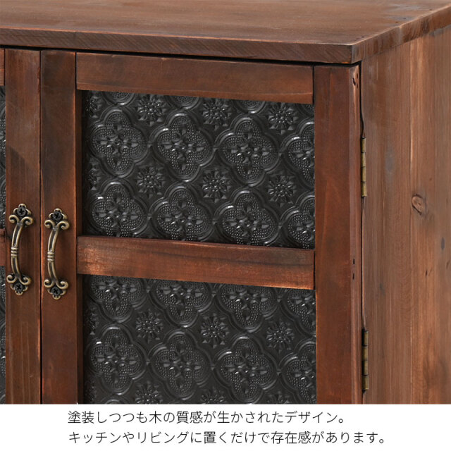 花柄ガラス ウォールラック 家具通販 ワイエムワールド本店