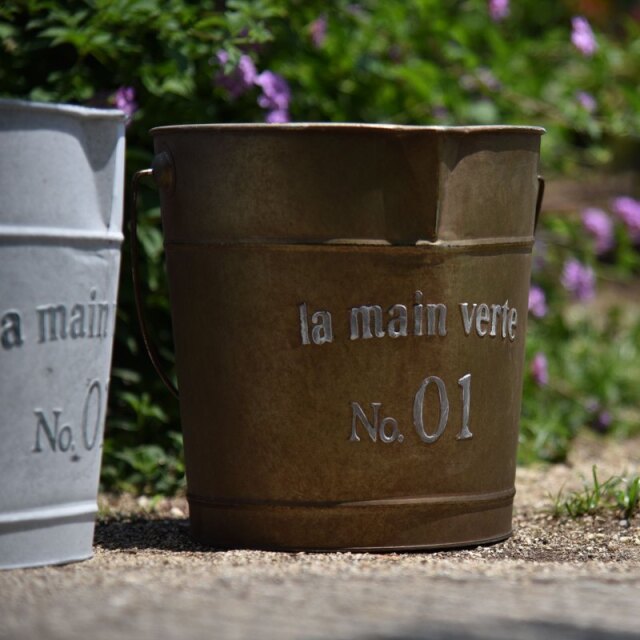 ヴィンテージ ブリキ バケツ 家具通販 ワイエムワールド本店