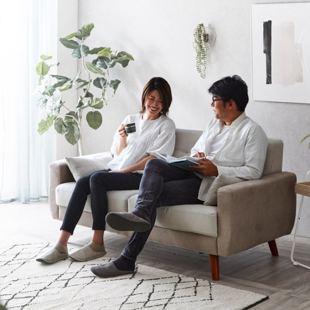 2人掛け ソファ セリア 【64-100030】｜激安アウトレット家具通販