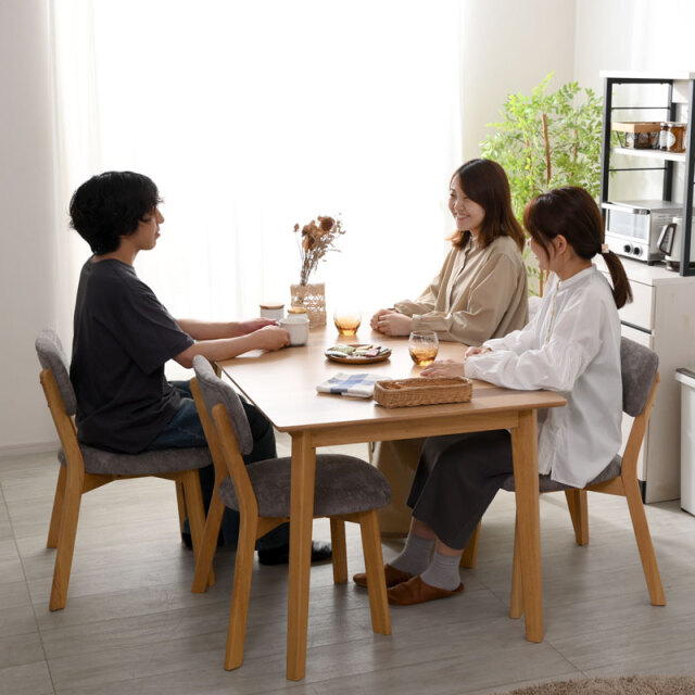ダイニングテーブル＋チェア4脚 5点セット 4人掛け メアリー