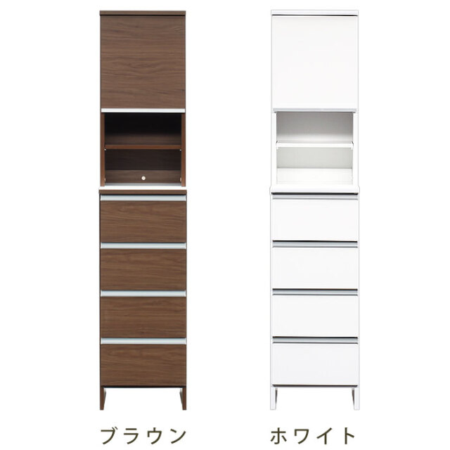 日本製 ランドリー収納 幅40 ハイタイプ 【67-100018】｜激安