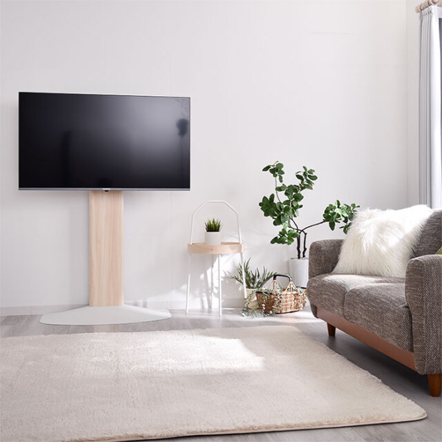 【美品】壁寄せテレビスタンド 壁寄せ テレビスタンド WS-B840 【71-100002】｜激安