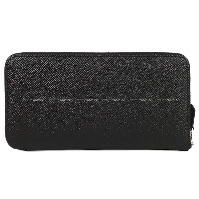 HERMES エルメス 長財布 アザップロング 黒(ブラック) エプソン シルバー金具 新品