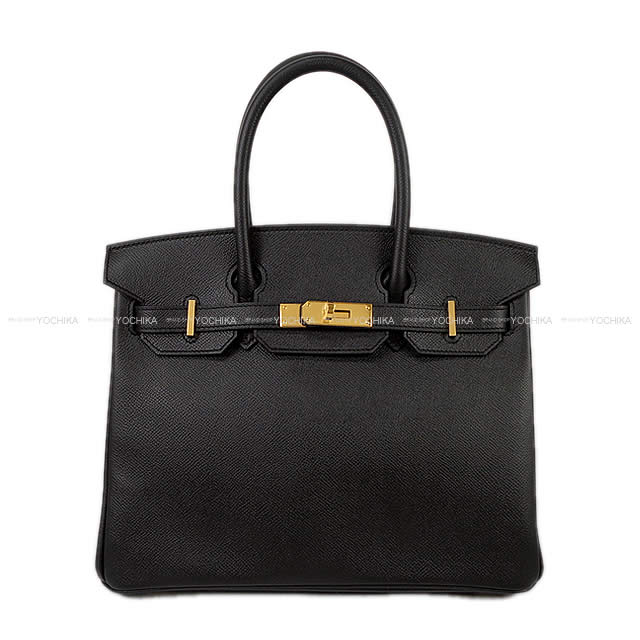 HERMES エルメス ハンドバッグ バーキン30 黒(ブラック) エプソン ゴールド金具 新品