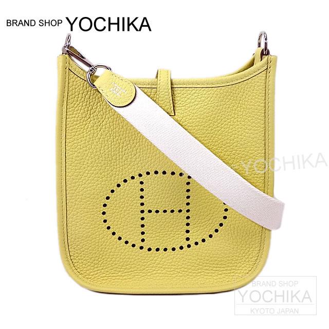HERMES エルメス ショルダーバッグ ミニ エブリン エヴリン 16 TPM アマゾン ジョーヌプッサンXクレ 新品