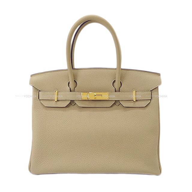 HERMES エルメス ハンドバッグ バーキン30 トレンチ トゴ ゴールド金具 新品未使用