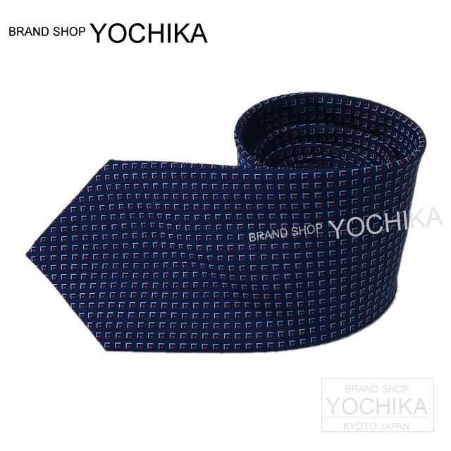 2017春夏 新作 HERMES エルメス ネクタイ "AU COIN!" マリンXルージュXシエル シルク100% 新品