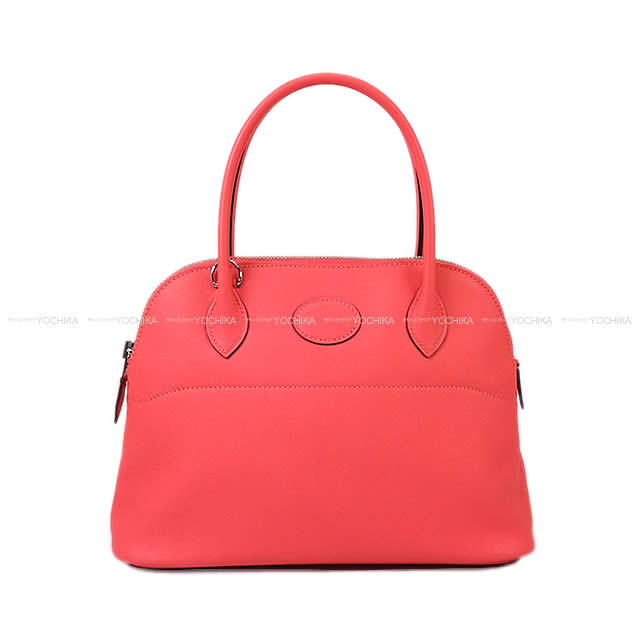 HERMES エルメス ショルダーバッグ ボリード27 ローズアザレ スイフト シルバー金具 新品