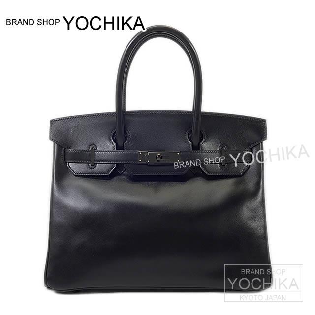 バーキン30 SOBLACK 黒(ブラック) ボックスカーフ