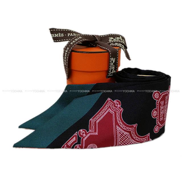 HERMES エルメス ツイリー スカーフ "メルヴェイユーズ ランタン" ギャバンXフランボワーズXヴェール 新品