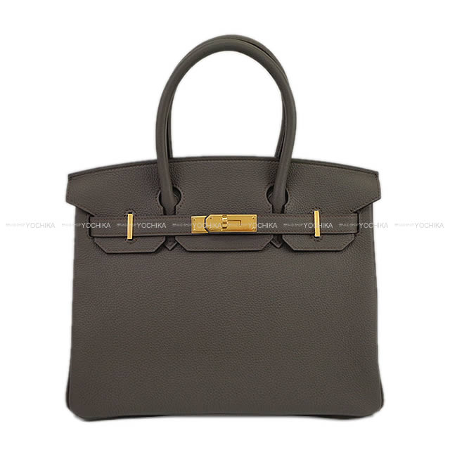HERMES エルメス ハンドバッグ バーキン30 エタン トゴ ゴールド金具 新品