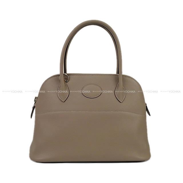 HERMES エルメス ショルダーバッグ ボリード27 グリアスファルト スイフト シルバー金具 新品