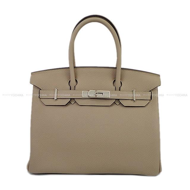 HERMES エルメス ハンドバッグ バーキン30 トゥルティールグレー トゴ シルバー金具 新品未使用