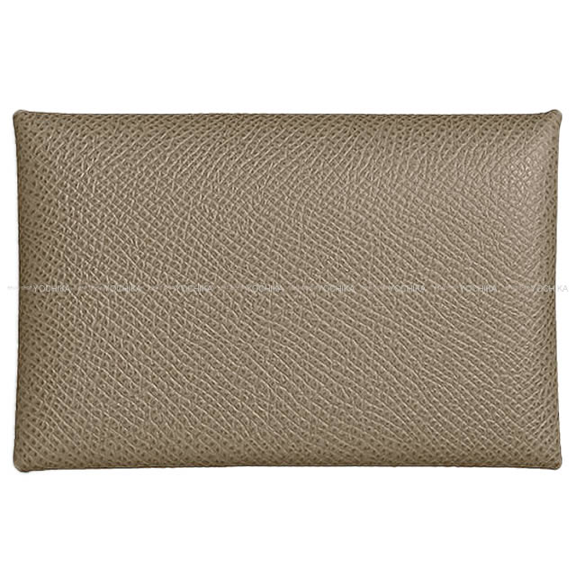 HERMES エルメス カードケース Calvi(カルヴィ) グリアスファルト エプソン シルバー金具 新品