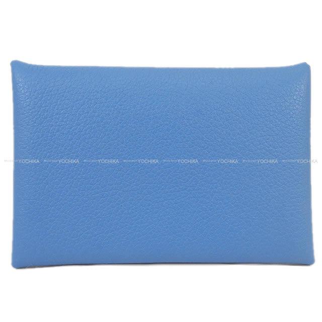 HERMES エルメス カードケース Calvi(カルヴィ) エタン エバーカラー 新品同様【中古】