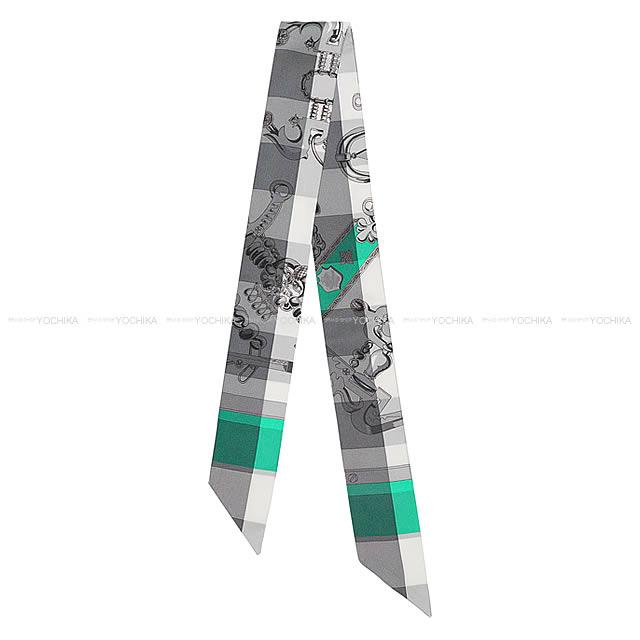 2018年 春夏 新作 HERMES ツイリー "Mors et Gourmettes Vichy" 新品