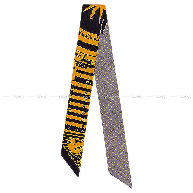 2018年 新作 HERMES エルメス ツイリー スカーフ "占星術・ドット" ジョーヌドール 新品