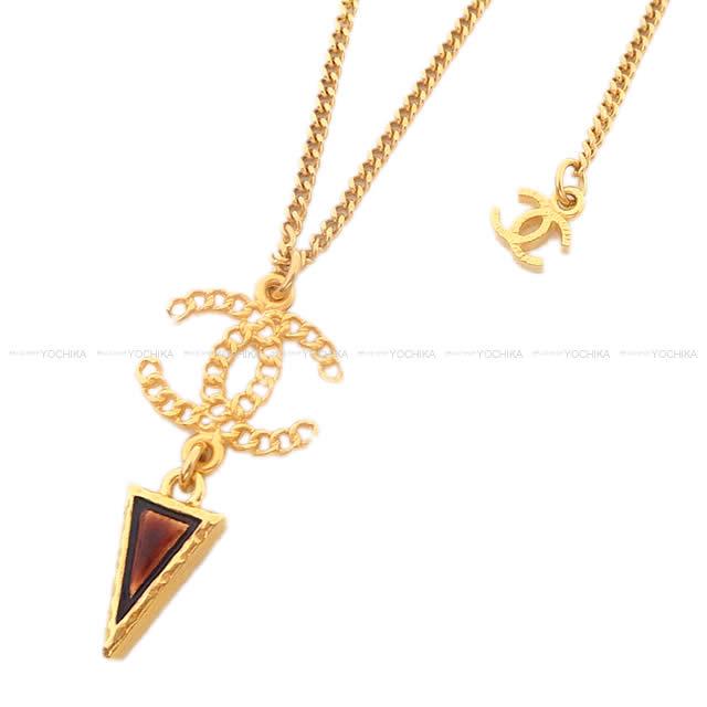 CHANEL シャネル ビッグ ココマーク ネックレス 黒X白XピンクXパープル GHW A58694 新品