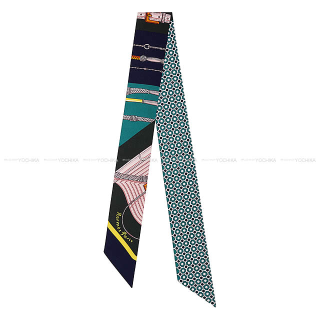 HERMES エルメス ツイリー スカーフ "Clic Clac Modern Cannage" ヴェール