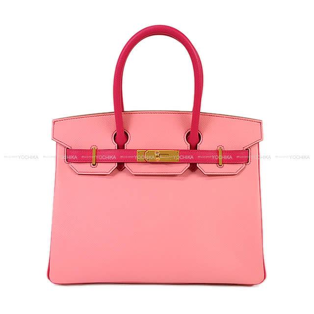 HERMES エルメス ハンドバッグ バーキン30 スペシャルオーダー ローズコンフェッティ