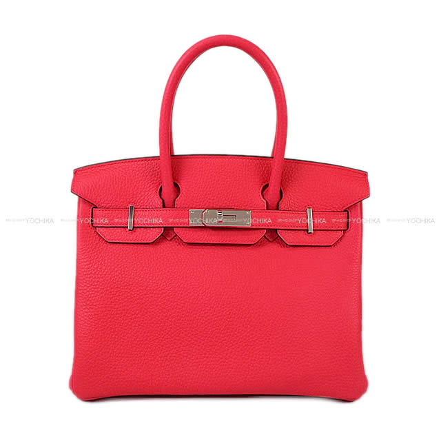 HERMES エルメス ハンドバッグ バーキン30 ローズエクストリーム(ローズエクストリーム) トリヨン シルバー金具 新品
