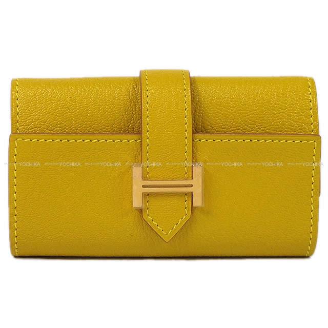 HERMES エルメス ベアン 4連 キーケース クミン シェーブル ゴールド金具 新品