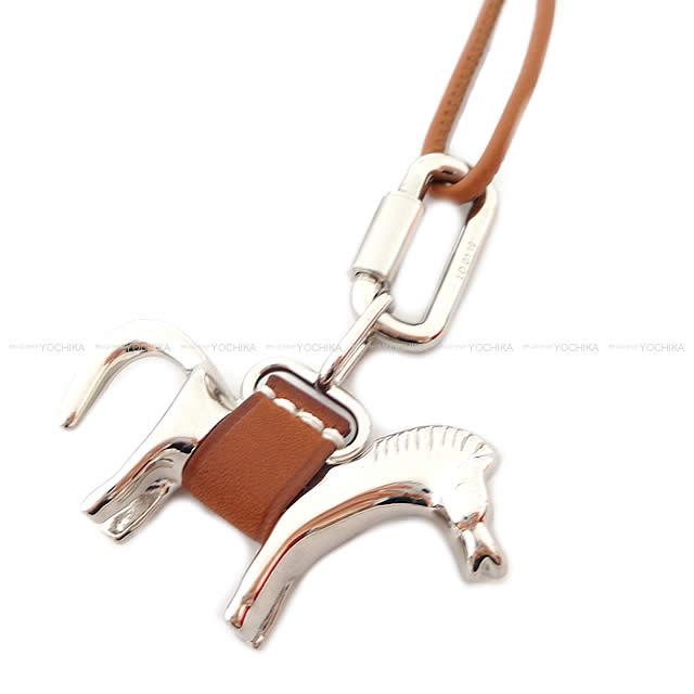 HERMES エルメス ペンダント トップ キュリオジテ シリーズ チャーム "カレーシュ GM" シルバー