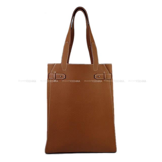 HERMES エルメス トートバッグ カバ ヴェルティージュ ヴェルティカル ゴールド ネゴンダ 新品未使用