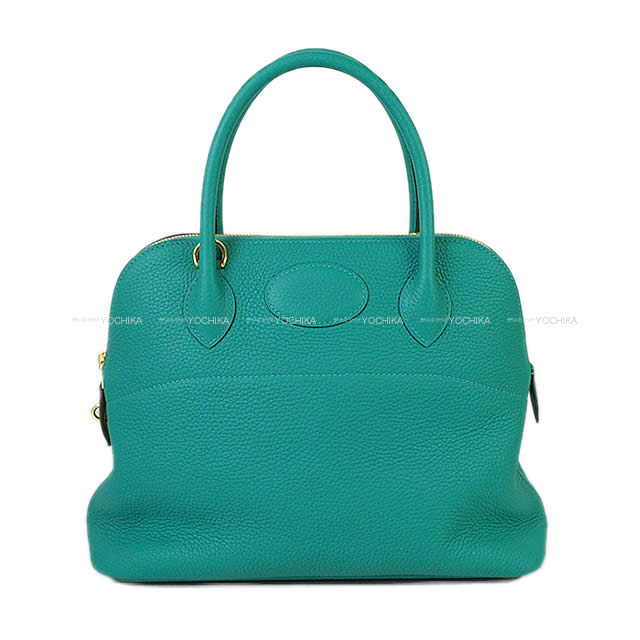 HERMES エルメス ハンドバッグ ボリード31 ヴェールヴェロン トリヨン ゴールド金具 新品