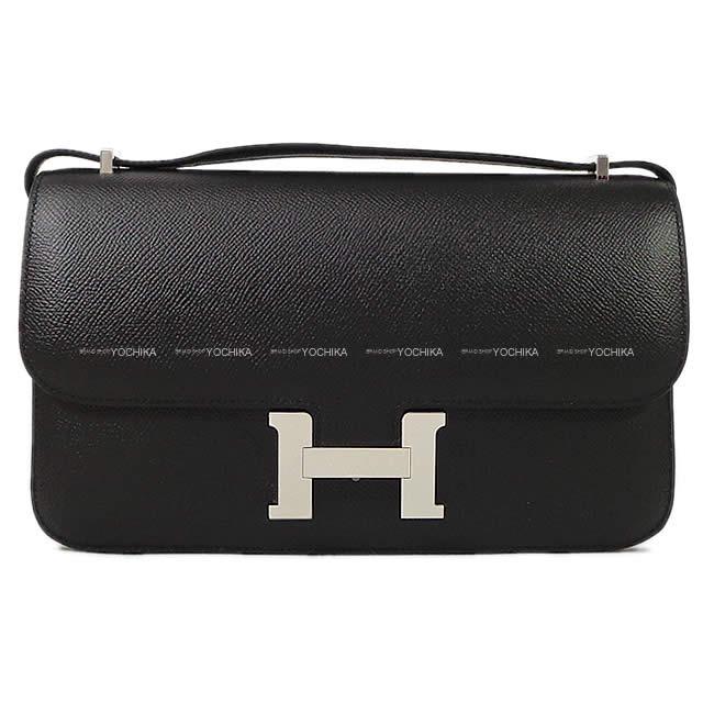 エルメス ショルダーバッグ コンスタンス 3 エラン スペシャルオーダー  黒 (ブラック) エプソン シルバー金具 新品