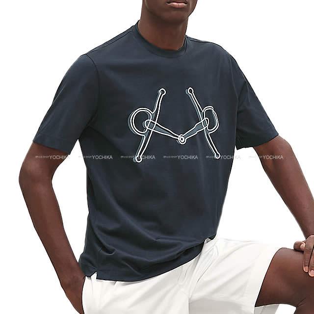 2019春夏 新作 HERMES エルメス メンズ Tシャツ "プラス・モール" プリント コットンジャージー 半袖