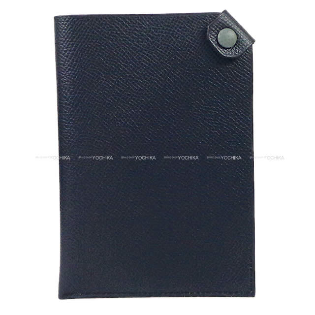 HERMES エルメス パスポートケース タルマック ドット ブルーインディゴXヴェールアマンド エプソン 新品