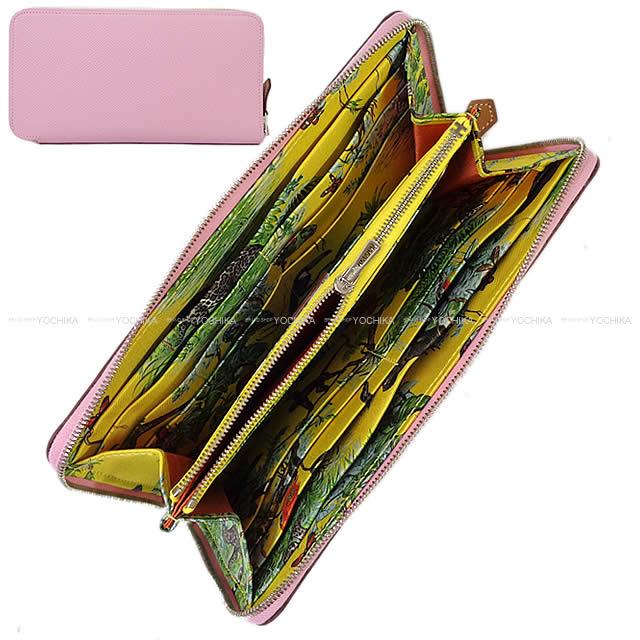 HERMES エルメス アザップ シルクイン 財布 "赤道直下" モーヴシルベストルXジョーヌナプレス エプソン 新品