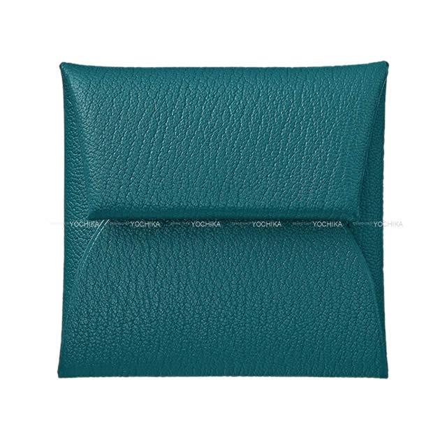 2019年 秋冬 新作 HERMES エルメス コインケース バスティア ヴェールボスフォール シェーブル シルバー金具 新品
