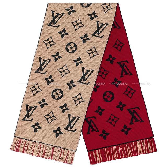 ルイ・ヴィトン マフラー エシャルプ・ロゴマニア デュオ ブルー/白 M71839 新品