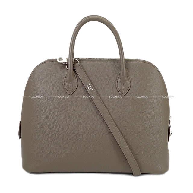 HERMES エルメス ハンドバッグ ボリード1923 30 フォーヴ バレニア シルバー金具 新品同様【中古】