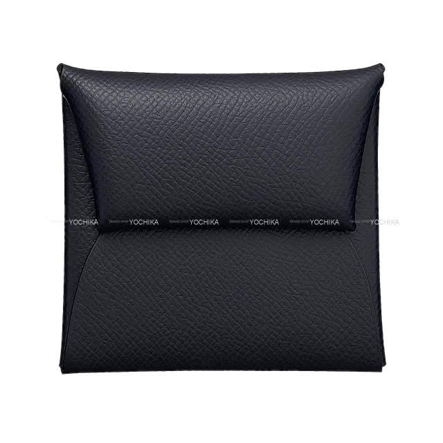 エルメス バスティア ヴェルソ コインケース ブルーインディゴ/ヴェールアマンド エプソン 新品