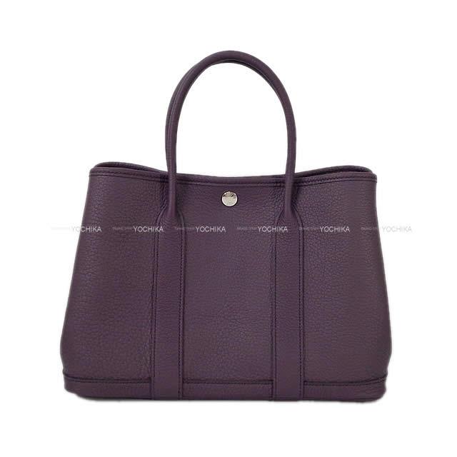 HERMES エルメス トートバッグ ガーデンパーティ 30 TPM レザン ネゴンダ シルバー金具 新品