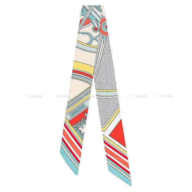 HERMES エルメス ツイリー スカーフ "ジョージワシントンの馬車・デタイユ