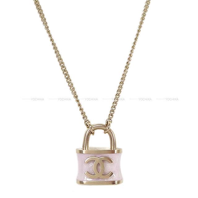CHANEL シャネル カデナ ココマーク ネックレス ピンクXゴールド A96969 新品
